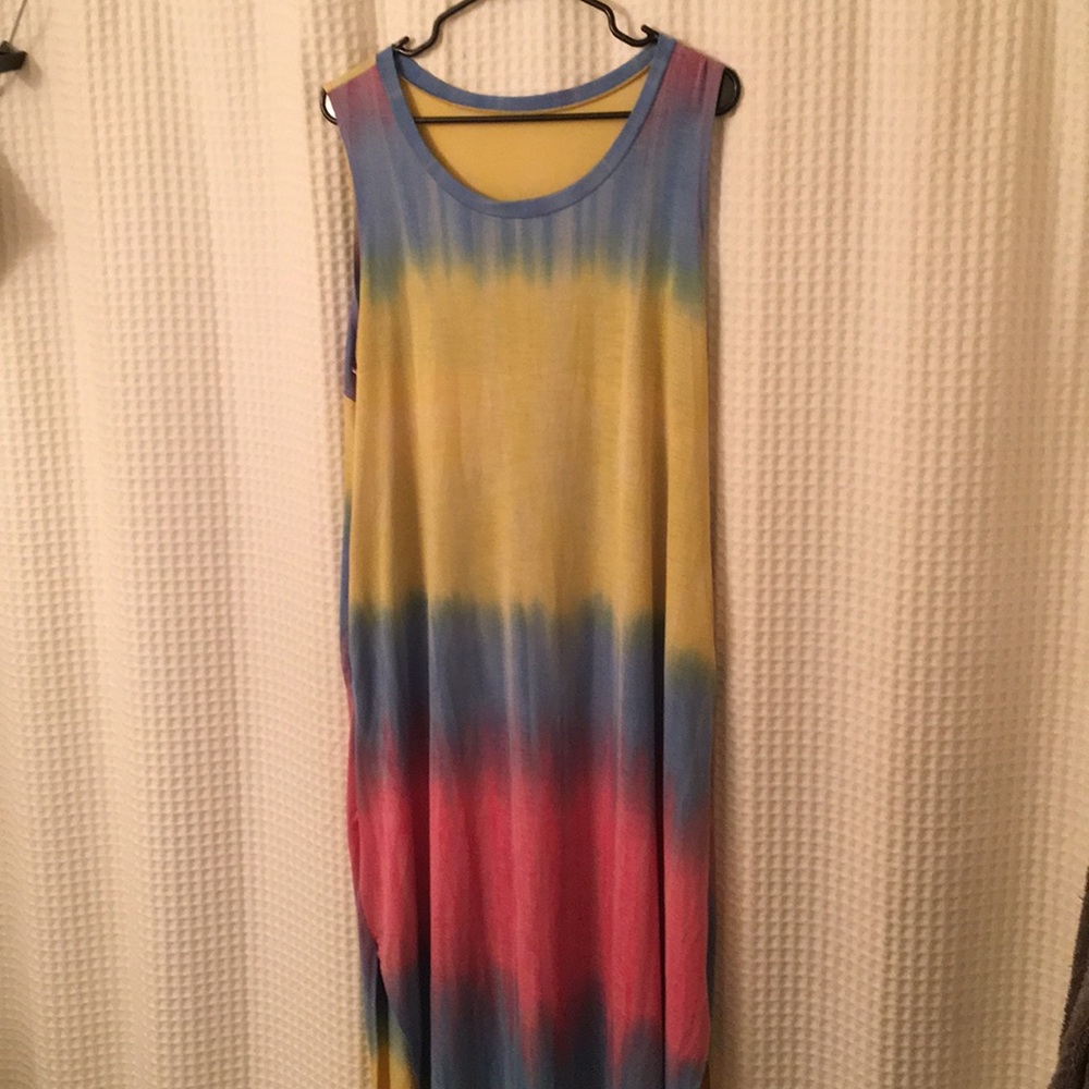 Rainbow Maxi Dress